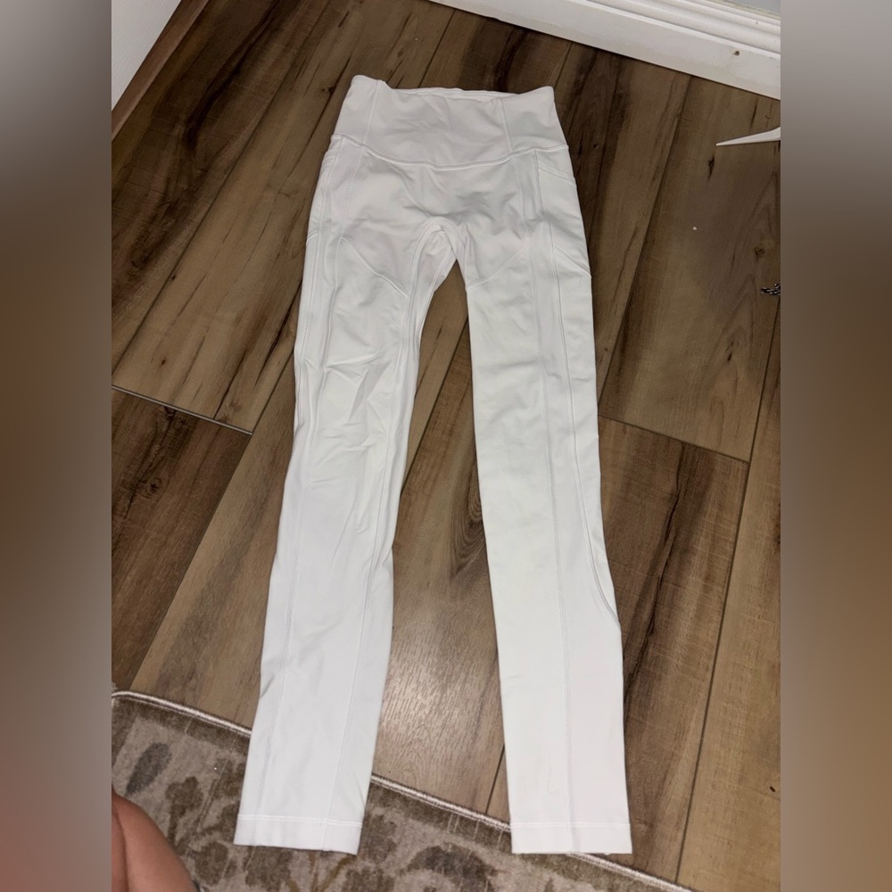 Lululemon Athletica White Leggings